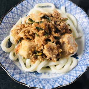 余った麻婆豆腐リメイク！マーボーうどん